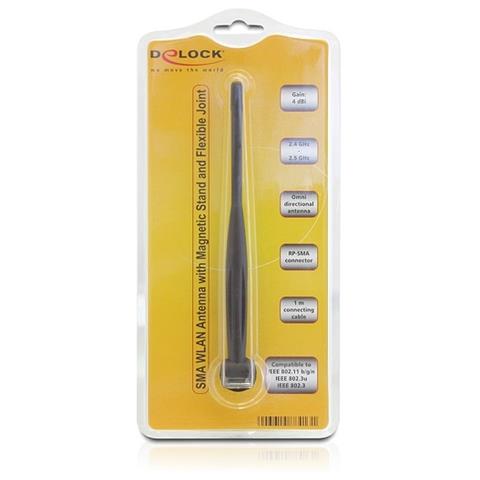 88413, 4 dBi, IEEE 802.11b, IEEE 802.11g, IEEE 802.11n, IEEE 802.3, IEEE 802.3u, 2.4/5 GHz, 10 - 55 C, 20 cm - Foto 1